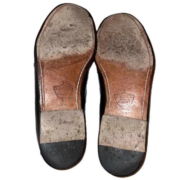 Cole Haan 03518 Black Leather Kiltie Monk Strap Loafers Men’s 10.5D Slip-On - Picture 6 of 6